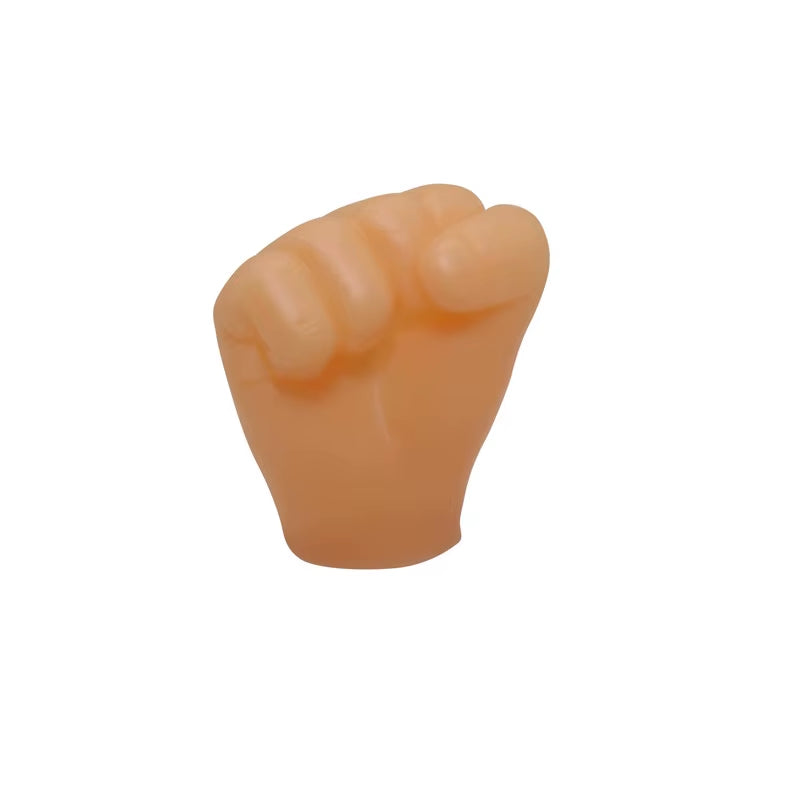 Teasing Cat Plastic Finger Gloves Human Fake Hand Cat Interactive Toys Caress Cat Dog Toys Little Hand Pet Cat Supplies 1 Pcs