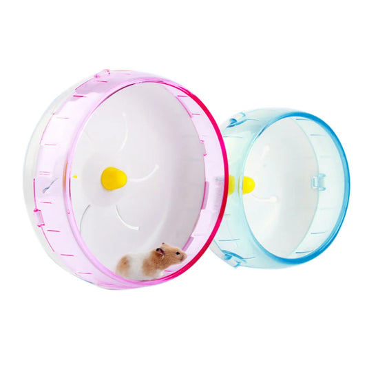3 Size Hamster Running Disc Toy Silent Rotatory Jogging Wheel Pet Sports Wheel Toys 2 Colors New