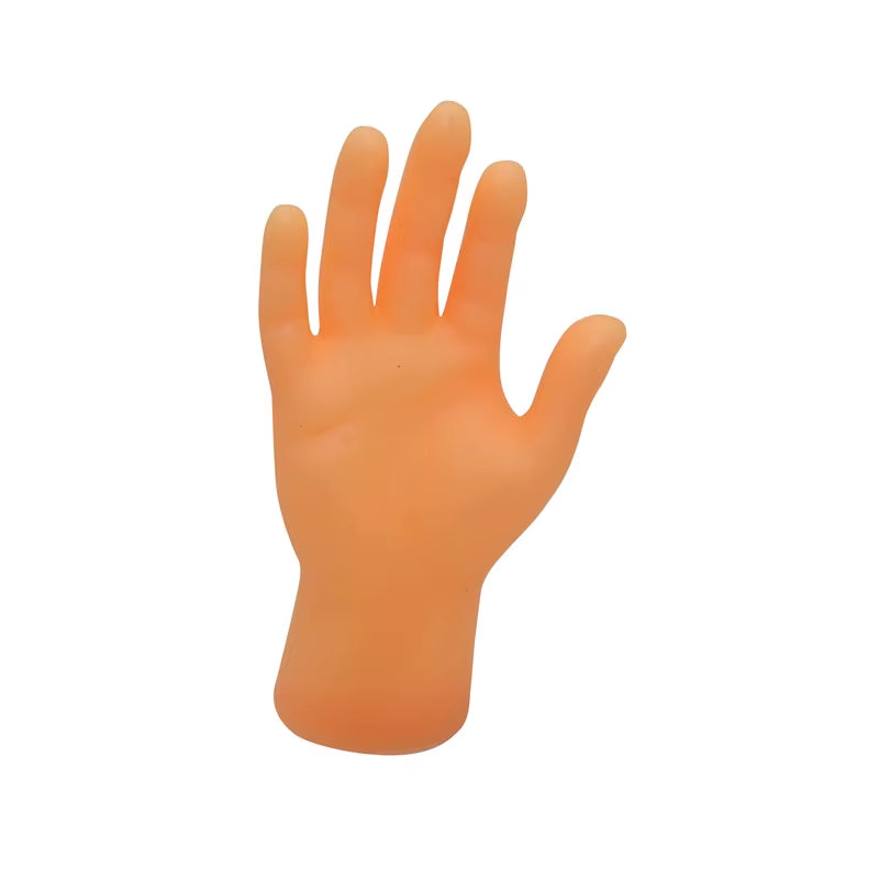 Teasing Cat Plastic Finger Gloves Human Fake Hand Cat Interactive Toys Caress Cat Dog Toys Little Hand Pet Cat Supplies 1 Pcs