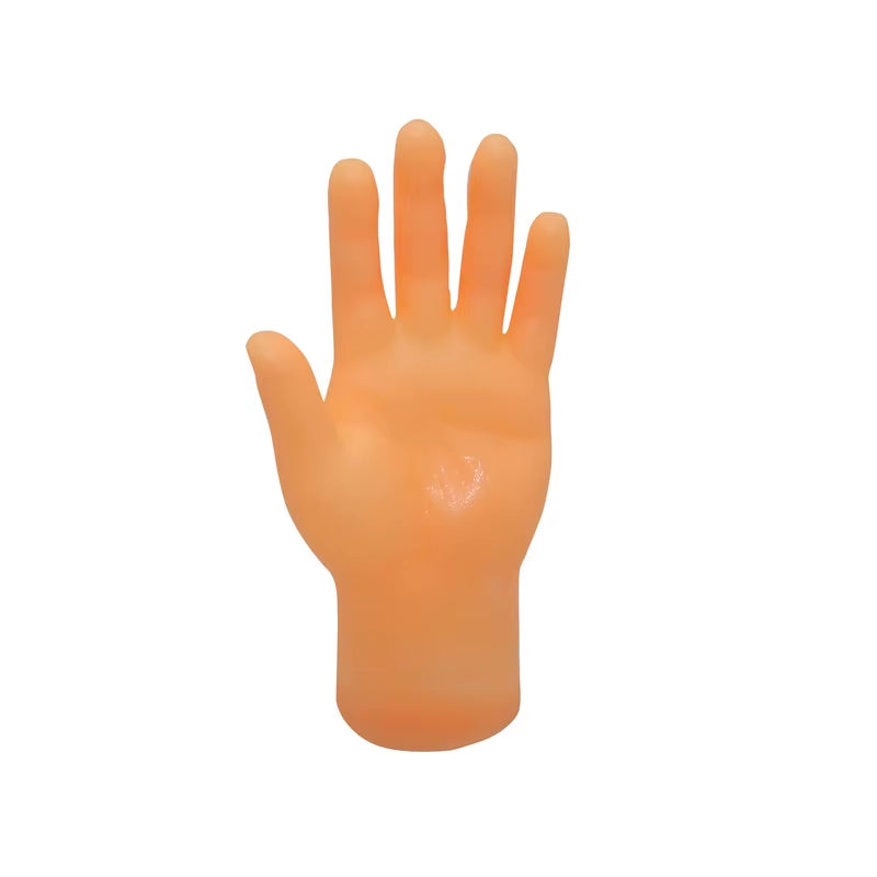 Teasing Cat Plastic Finger Gloves Human Fake Hand Cat Interactive Toys Caress Cat Dog Toys Little Hand Pet Cat Supplies 1 Pcs